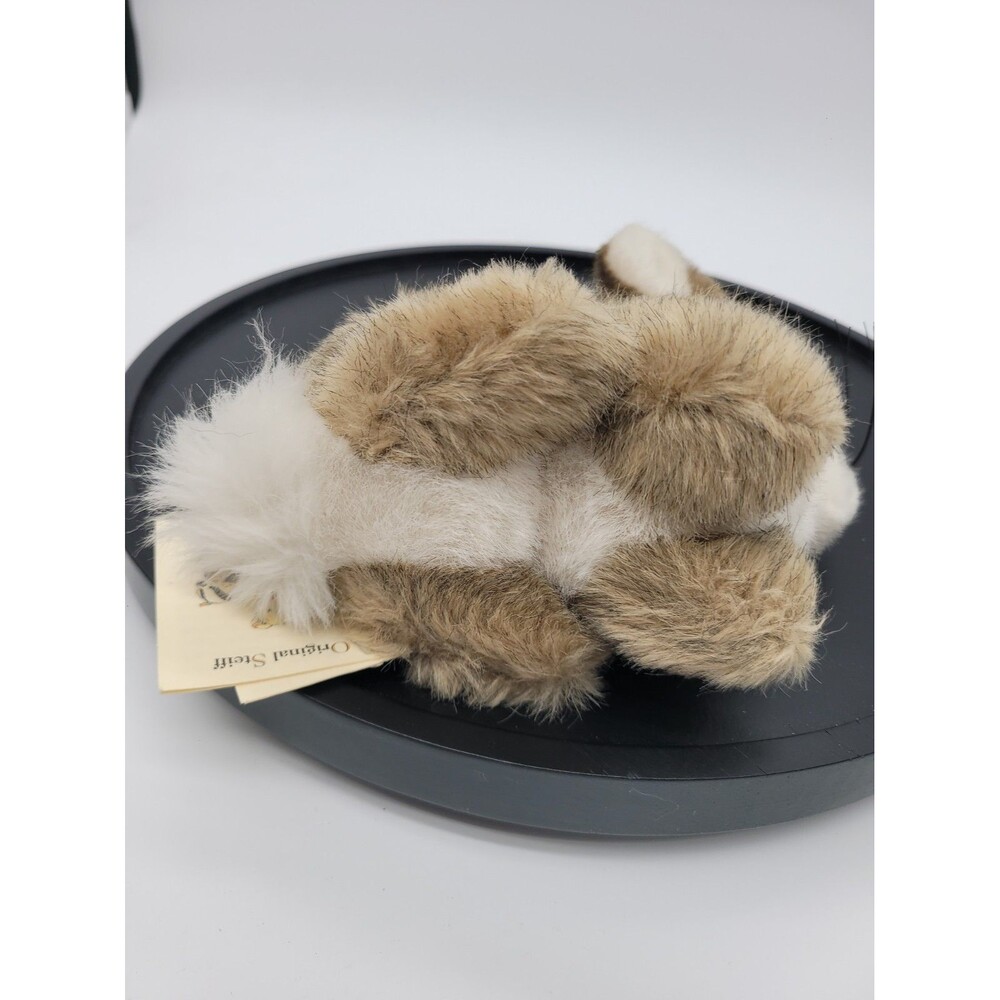 Steiff Knopf Im Ohr Dormili Hase 16 Rabbit 077708  Bunny New with Tags 6.5" Tall - Picture 8 of 9